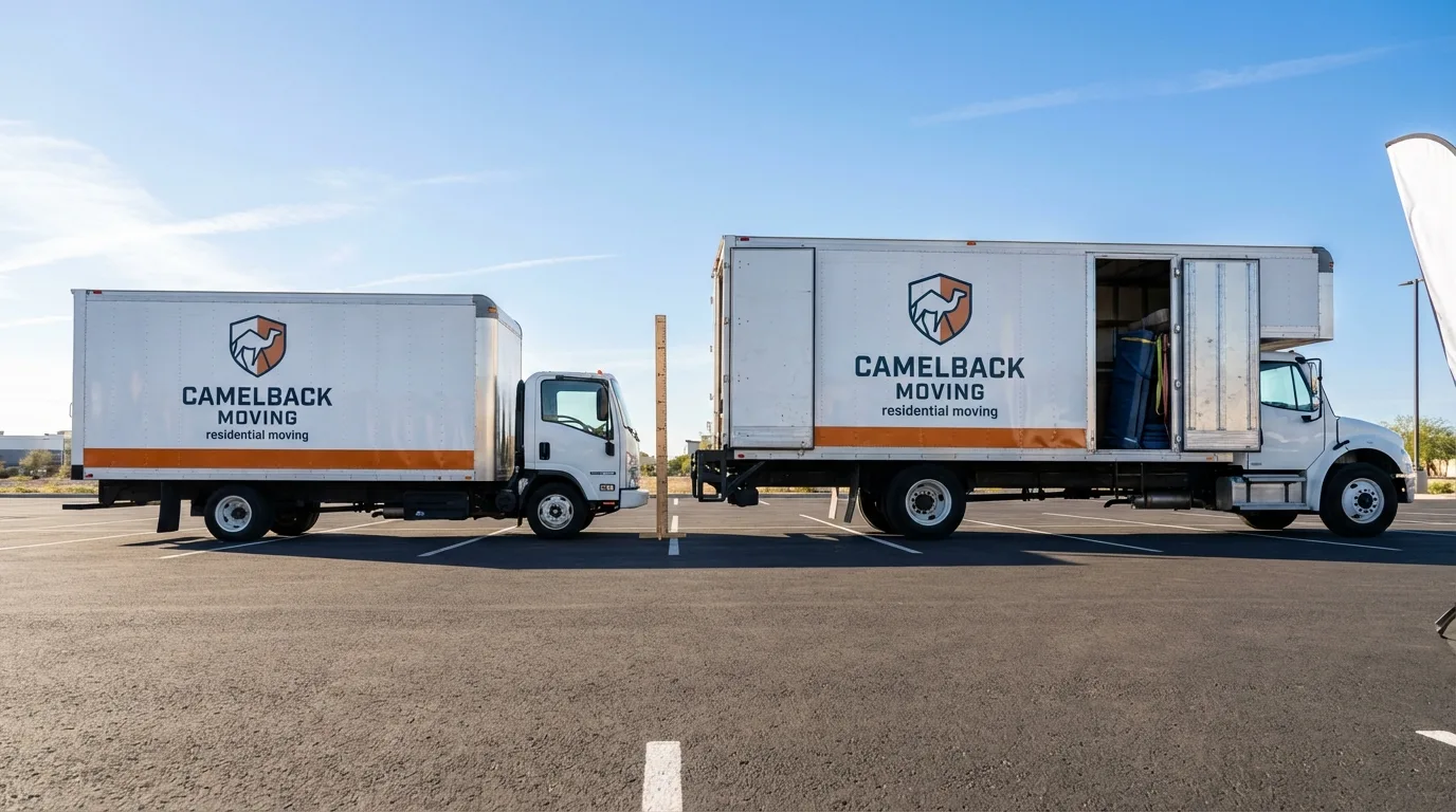 Moving truck size capacity guide in Bethany Beach